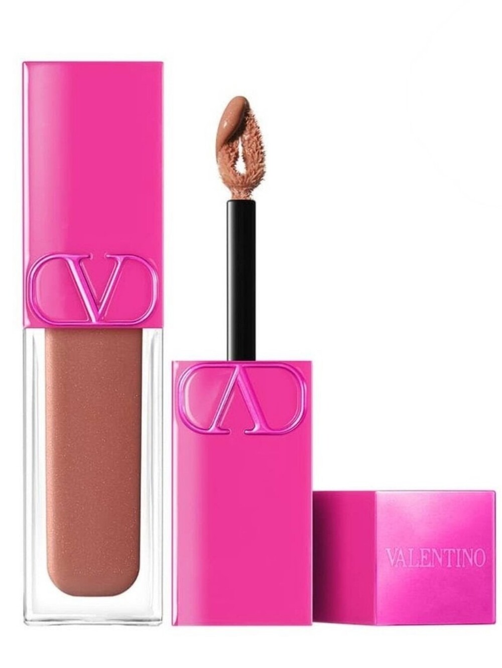 Valentino Puffer Gloss Shine- Shade 122A Warm It Up